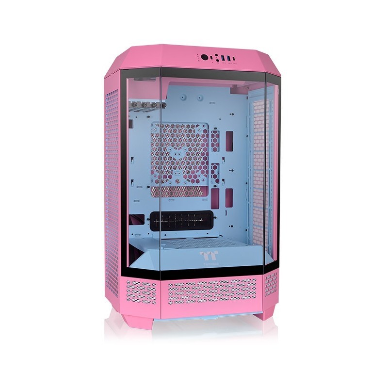 Buy Thermaltake Tower 300 Bubble Pink - Micro-ITX Tempered Glass PC Case - Pink in Cyprus, Nicosia, Limassol, Larnaka, Pafos