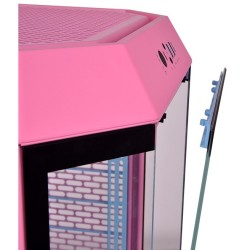 Buy Thermaltake Tower 300 Bubble Pink - Micro-ITX Tempered Glass PC Case - Pink in Cyprus, Nicosia, Limassol, Larnaka, Pafos