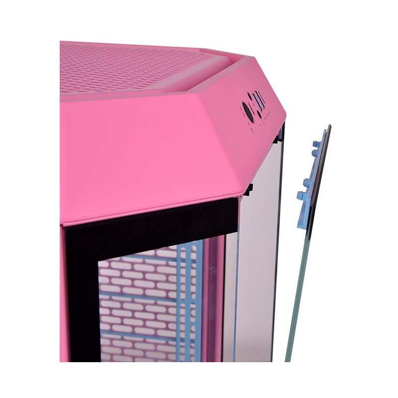 Buy Thermaltake Tower 300 Bubble Pink - Micro-ITX Tempered Glass PC Case - Pink in Cyprus, Nicosia, Limassol, Larnaka, Pafos