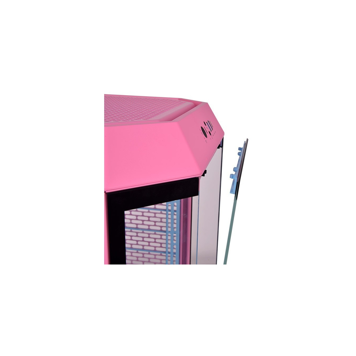 Thermaltake Tower 300 Bubble Pink - Micro-ITX Tempered Glass PC Case - Pink — Buy in Cyprus with Fast Delivery