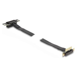 Riser Karte PCI Express x1 Stecker 90° gewinkelt zu x1 Slot 90° gewinkelt mit Kabel 60 cm — Buy in Cyprus with Fast Delivery