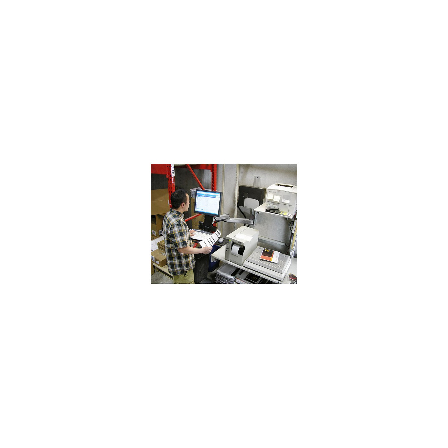 Ergotron Sit-Stand Combo Arm - Befestigungskit — Buy in Cyprus with Fast Delivery