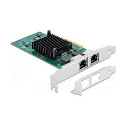 PCI Express x4 Netzwerkkarte Gigabit LAN 2 x RJ45 i82576 — Buy in Cyprus with Fast Delivery