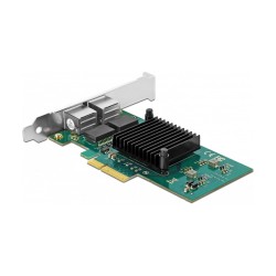 PCI Express x4 Netzwerkkarte Gigabit LAN 2 x RJ45 i82576 — Buy in Cyprus with Fast Delivery
