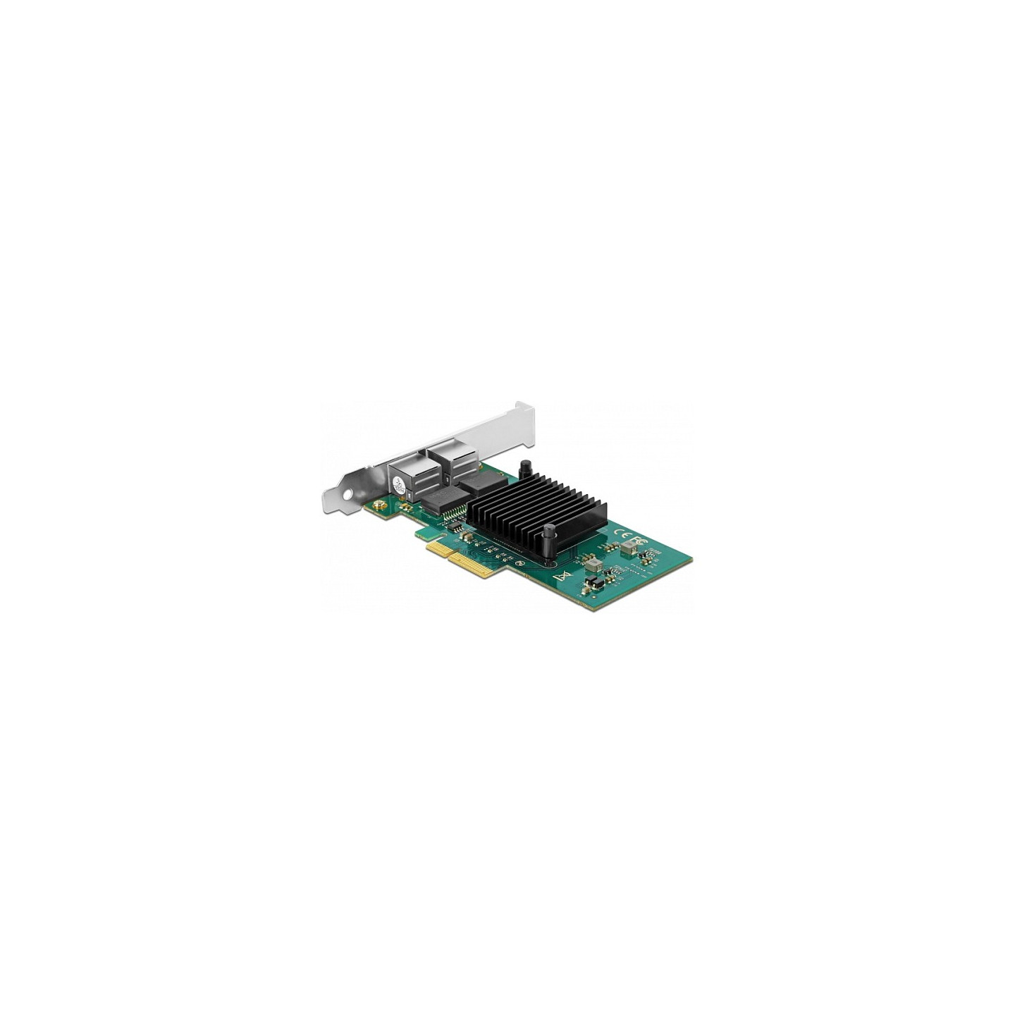 PCI Express x4 Netzwerkkarte Gigabit LAN 2 x RJ45 i82576 — Buy in Cyprus with Fast Delivery
