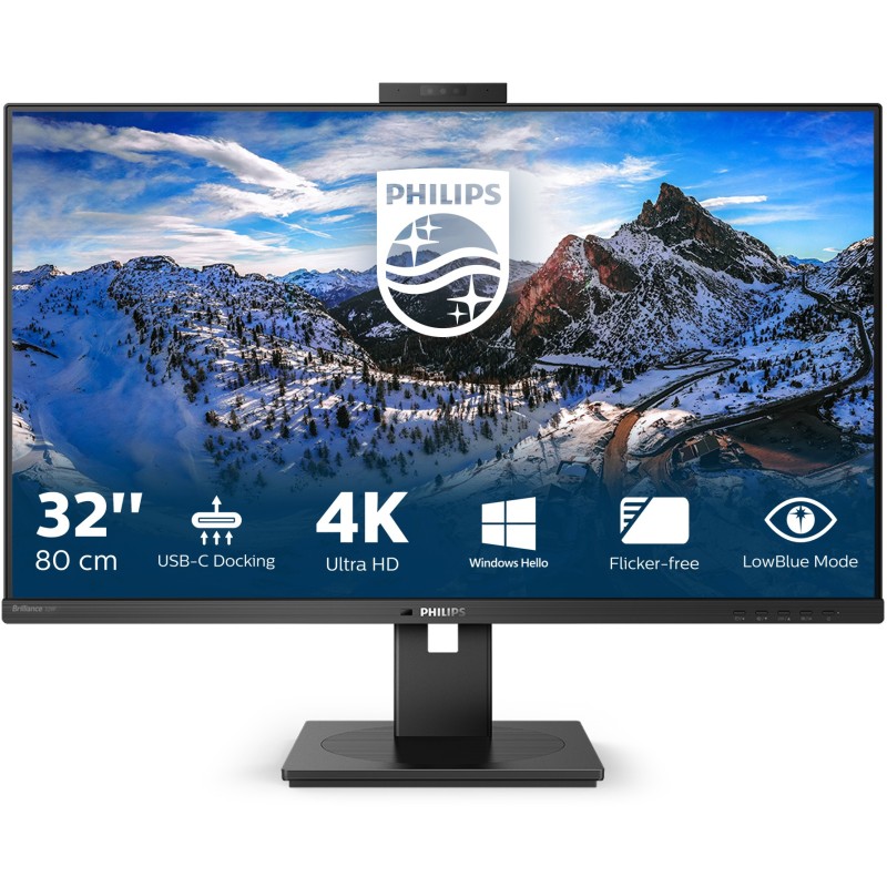 Buy Philips P Line 329P1H/00 - 31.5in (80cm) 4K UHD IPS LED Monitor - Black, 60H... in Cyprus, Nicosia, Limassol, Larnaka, Pafos
