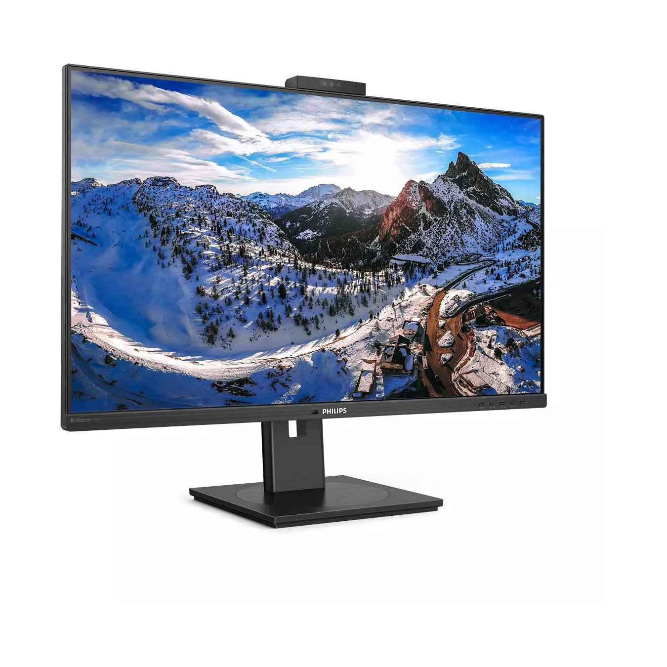Philips P Line 329P1H/00 - 31.5in (80cm) 4K UHD IPS LED Monitor - Black, 60Hz, 4ms, USB 3.2 Gen2, Height-adjustable