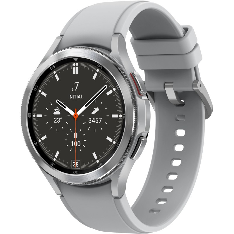 Buy Samsung Galaxy Watch4 Classic R890 - 46mm Silver, 16GB, 1.18GHz CPU, 1.4" OL... in Cyprus, Nicosia, Limassol, Larnaka, Pafos