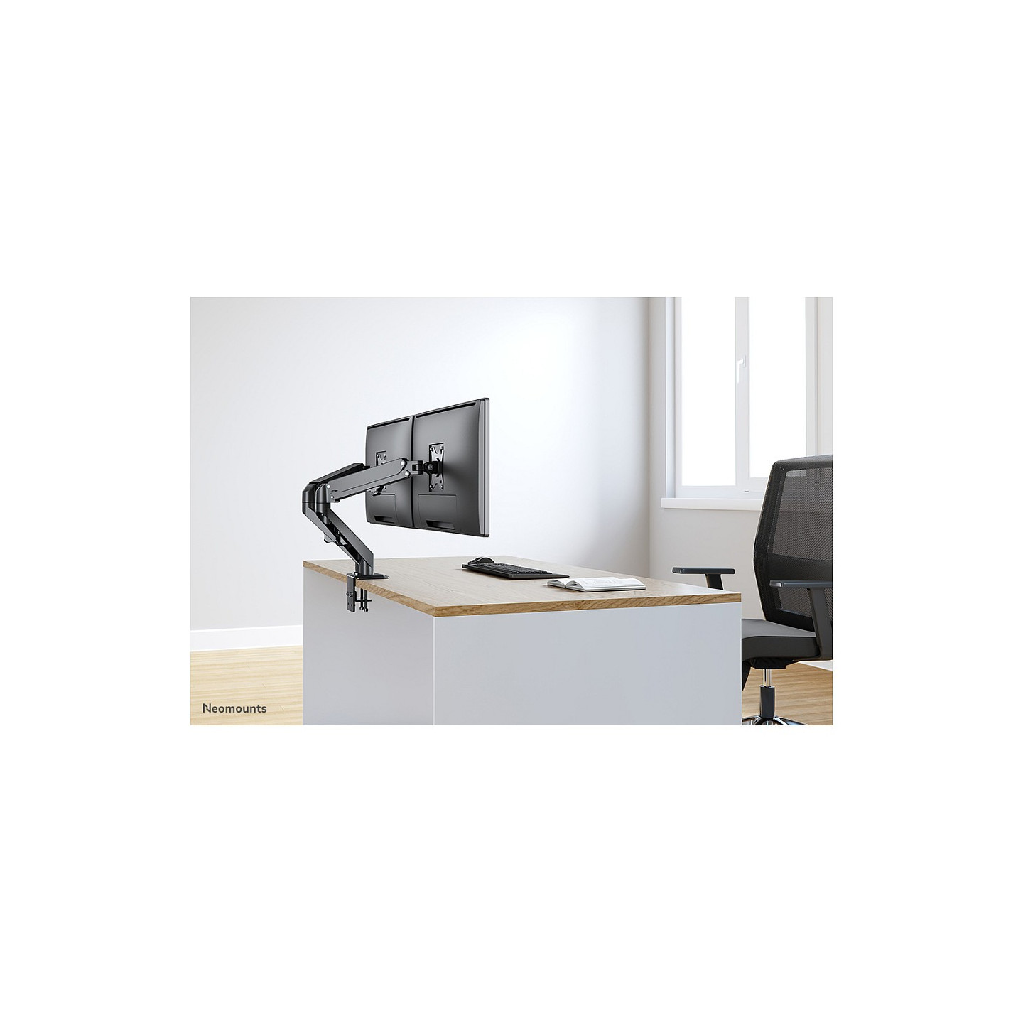 Neomounts DS70-700BL2 Tischhalterung für 17-27' Bildschirme - Schwarz — Buy in Cyprus with Fast Delivery