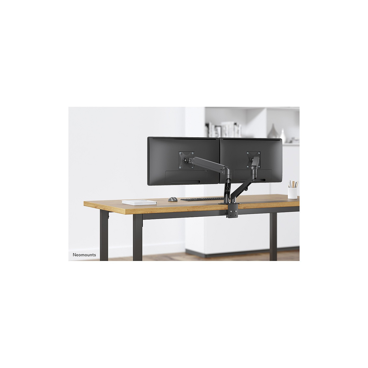 Neomounts DS70-700BL2 Tischhalterung für 17-27' Bildschirme - Schwarz — Buy in Cyprus with Fast Delivery