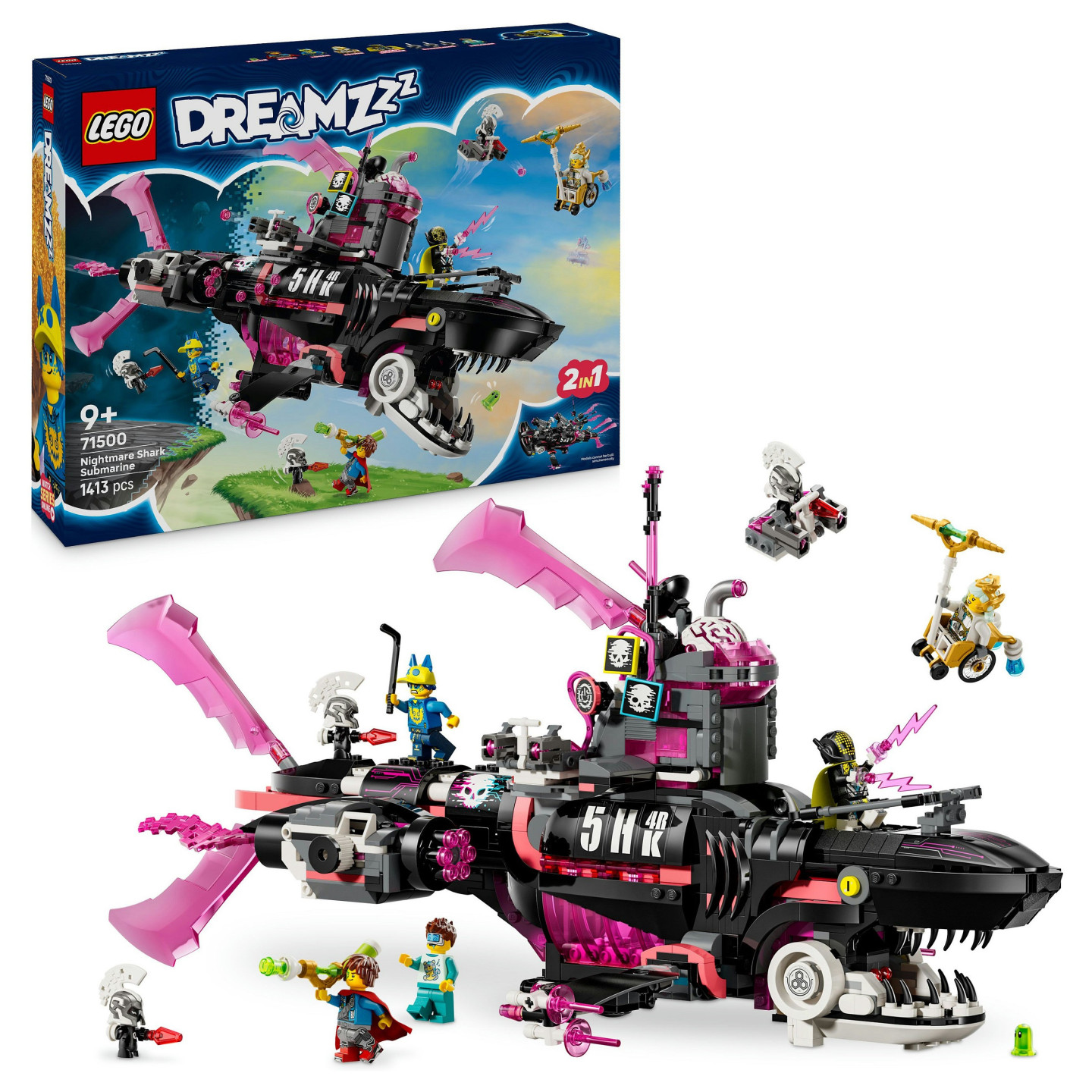 LEGO 71500 DREAMZz Albtraumhai-U-Boot — Buy in Cyprus with Fast Delivery