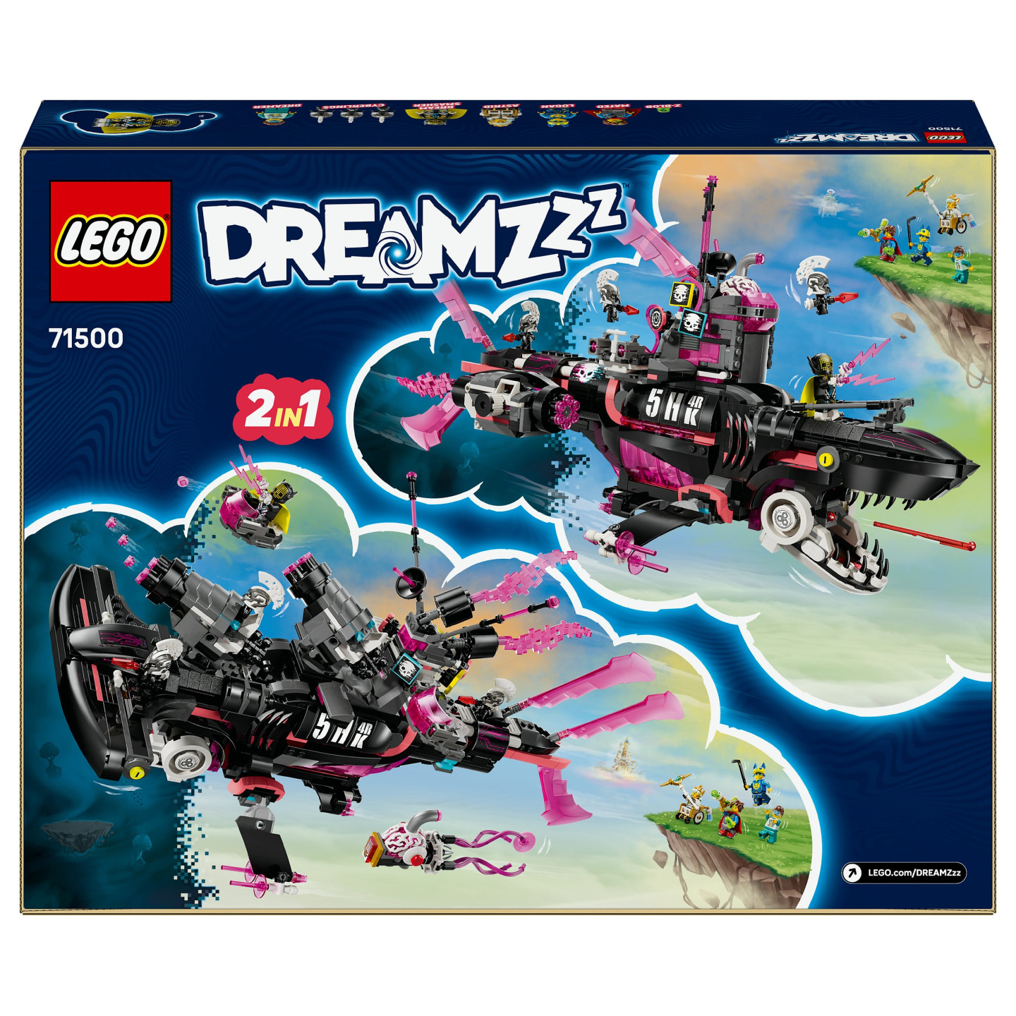 LEGO 71500 DREAMZz Albtraumhai-U-Boot — Buy in Cyprus with Fast Delivery