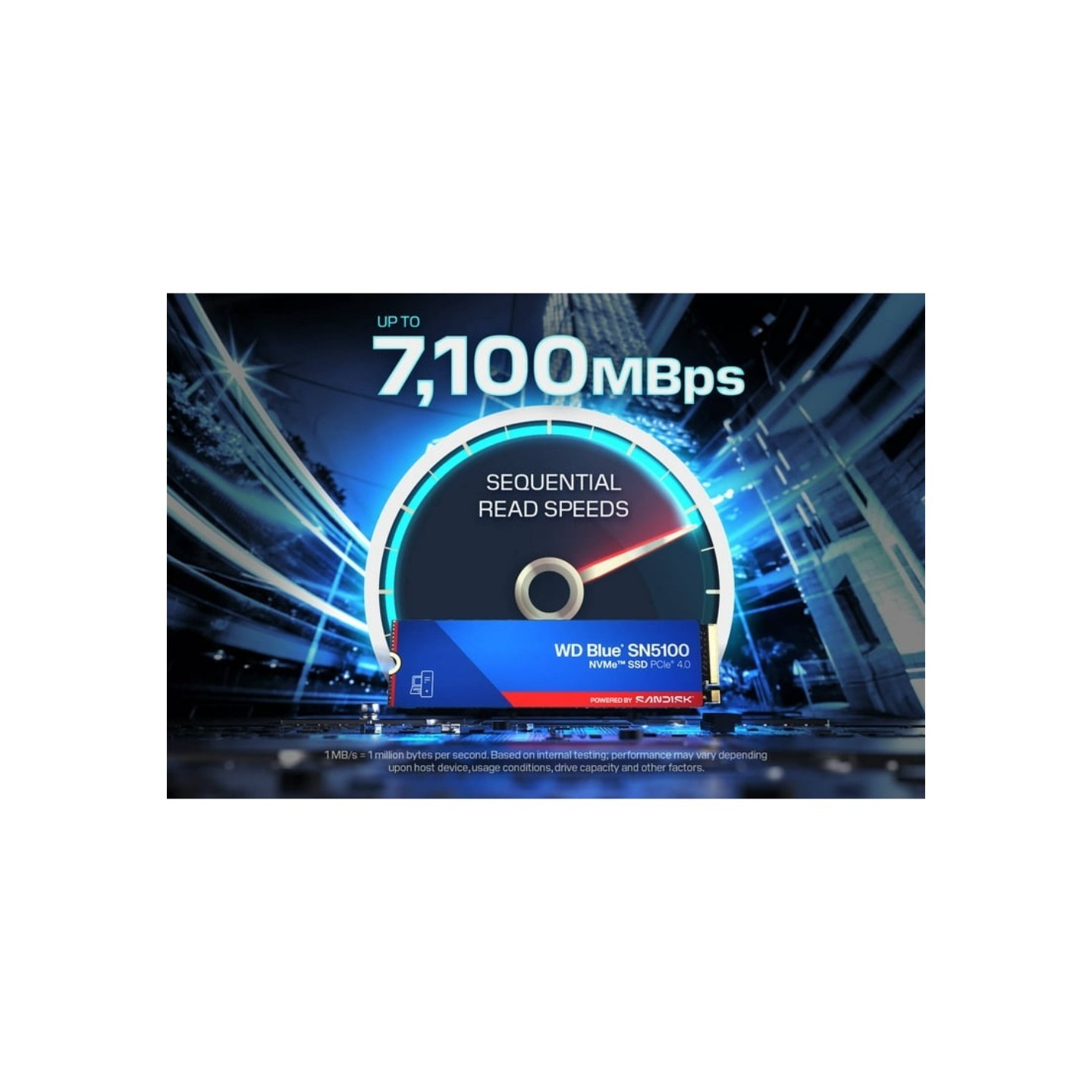 Western Digital Blue SN5100 500GB M.2 NVMe SSD - PCIe 4.0 x4 - WDS500G5B0E-00CPE0 — Buy in Cyprus with Fast Delivery