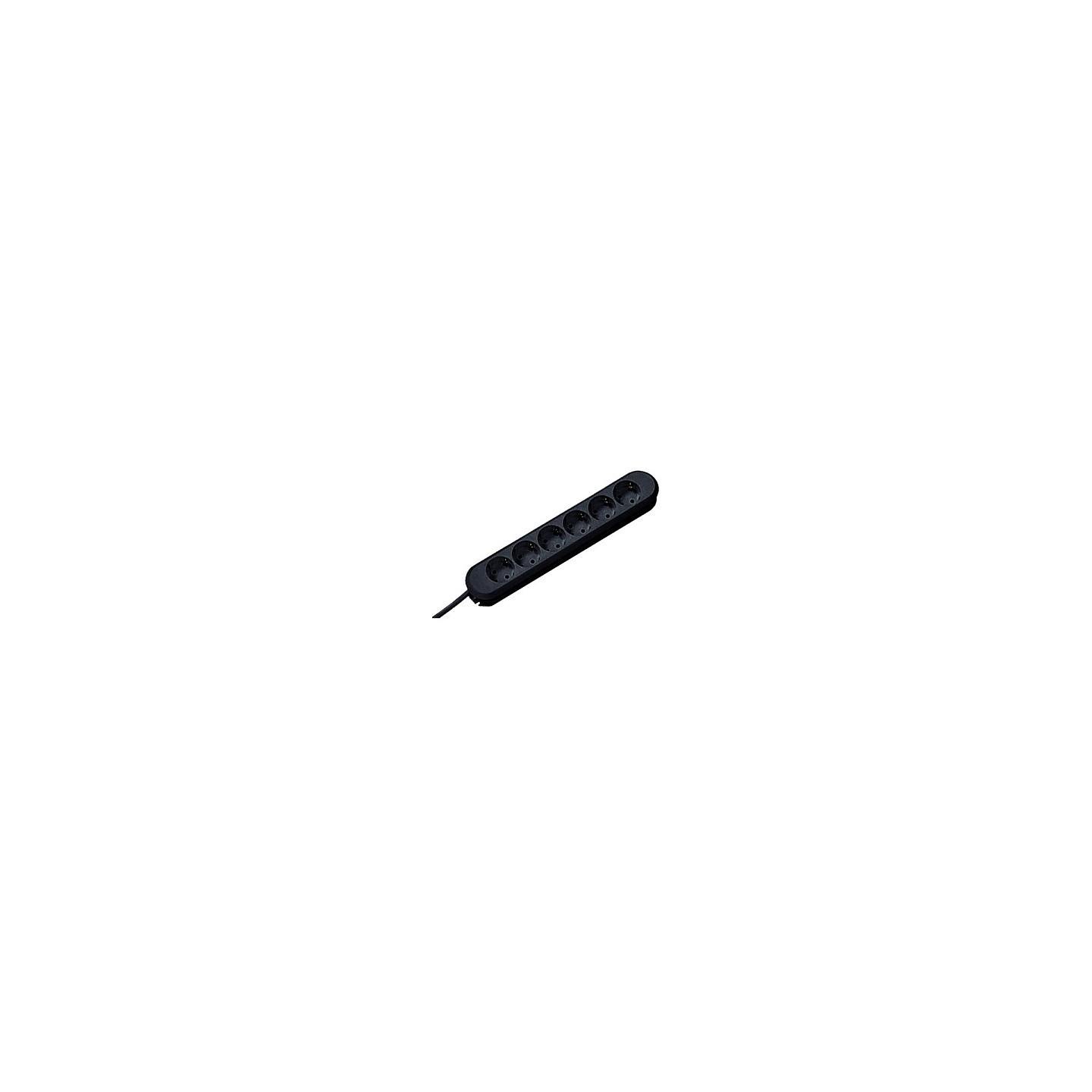 BACHMANN SMART Steckdosenleiste 6x Schutzkontakt schwarz 1.5m — Buy in Cyprus with Fast Delivery