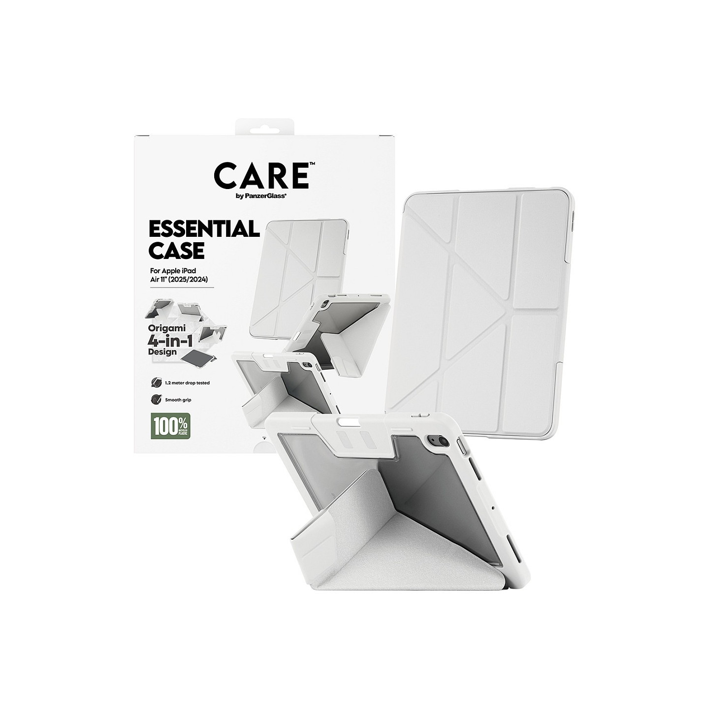 PanzerGlass CARE TPU Essential Case light grey iPad Air 11' (2024-2025) — Buy in Cyprus with Fast Delivery