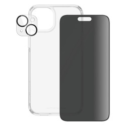 PanzerGlass 3-in-1-Privacy-Pack iPhone 15 Plus — Buy in Cyprus with Fast Delivery