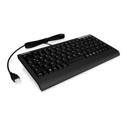KeySonic TAS ACK-595C+ Corded (DE) MINI Tastatur SoftSkin sw — Buy in Cyprus with Fast Delivery