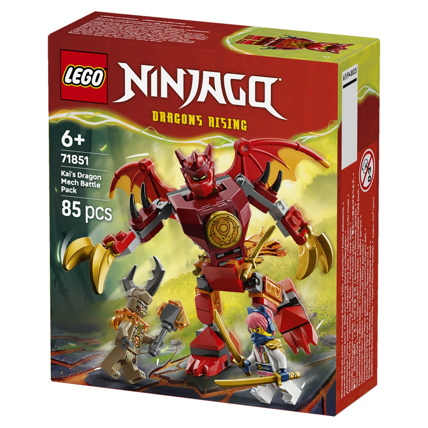 LEGO 71851 Ninjago Kais Drachen-Mech Battle Set — Buy in Cyprus with Fast Delivery