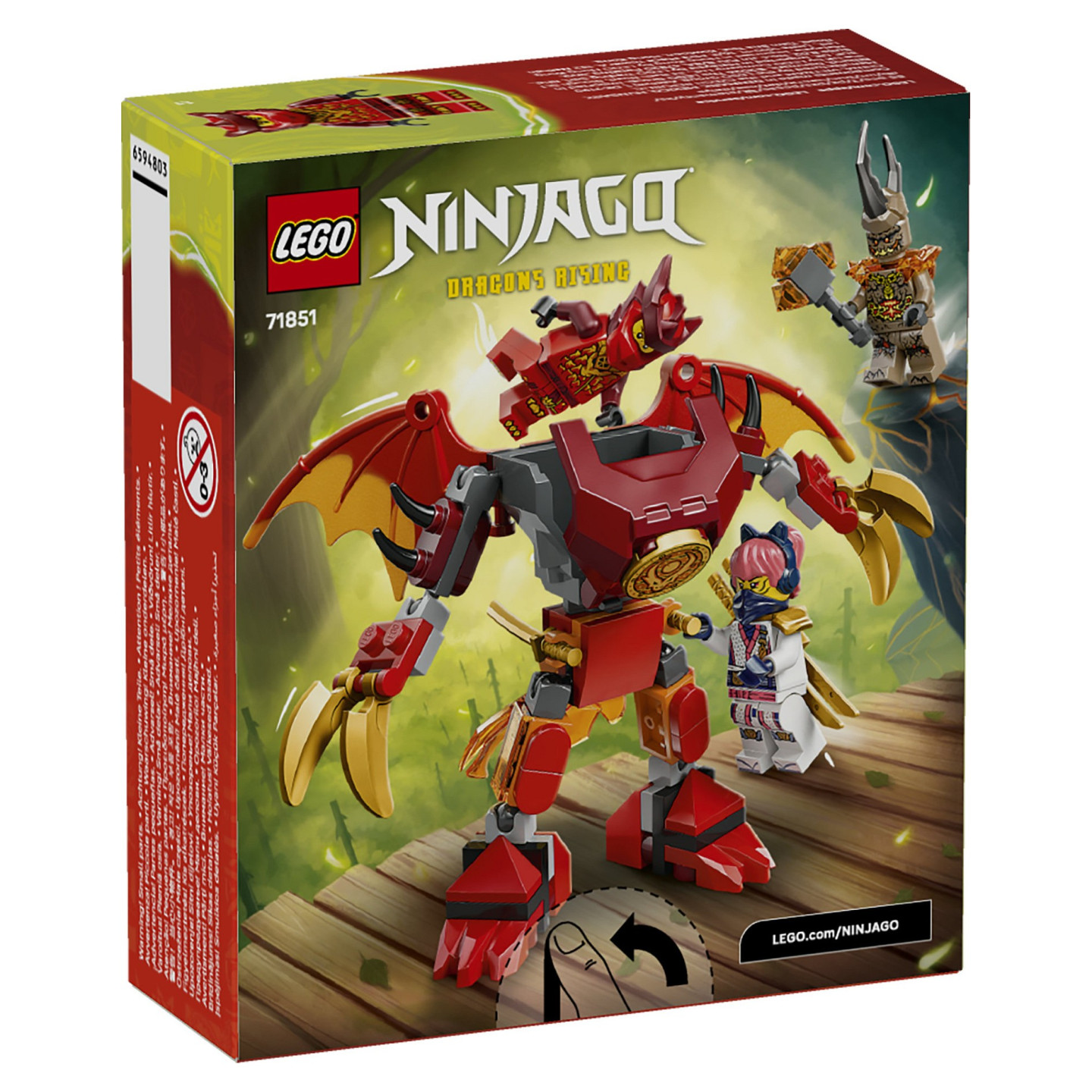 LEGO 71851 Ninjago Kais Drachen-Mech Battle Set — Buy in Cyprus with Fast Delivery