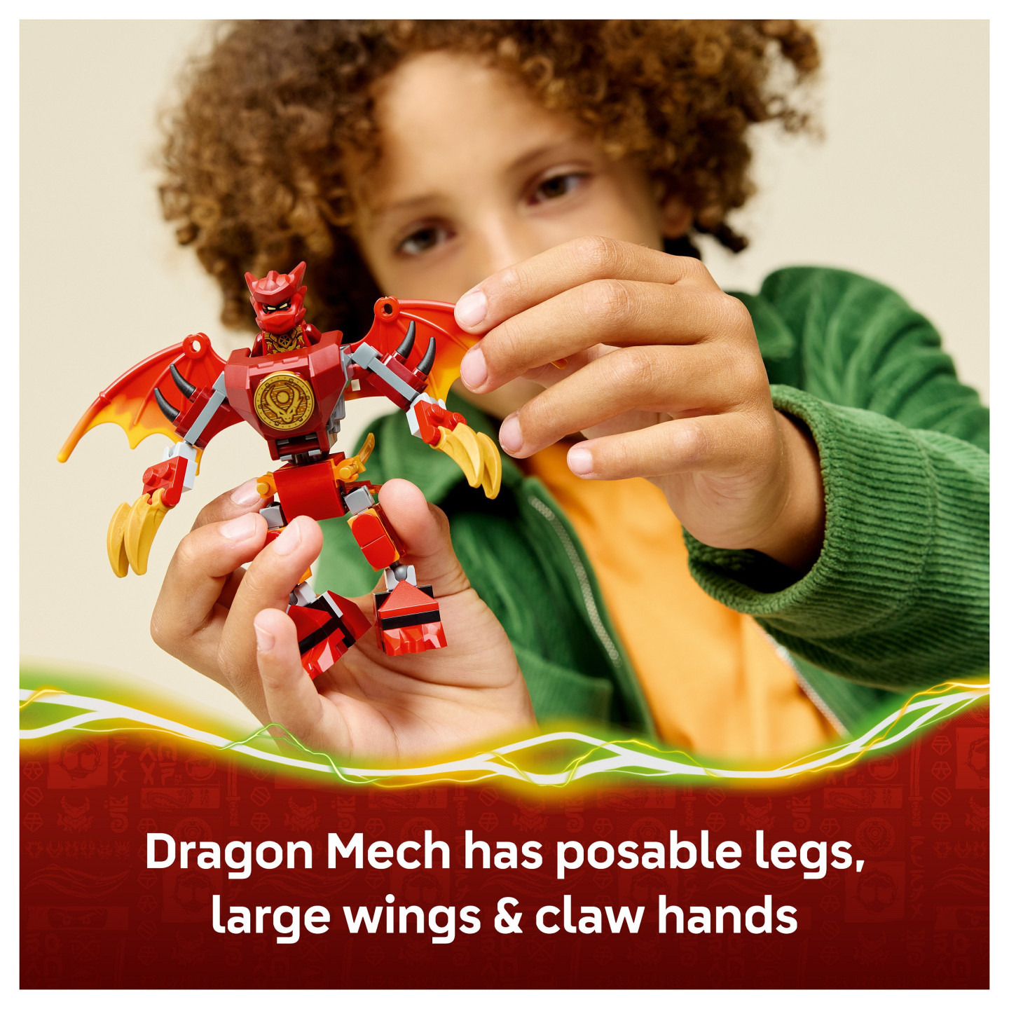 LEGO 71851 Ninjago Kais Drachen-Mech Battle Set — Buy in Cyprus with Fast Delivery