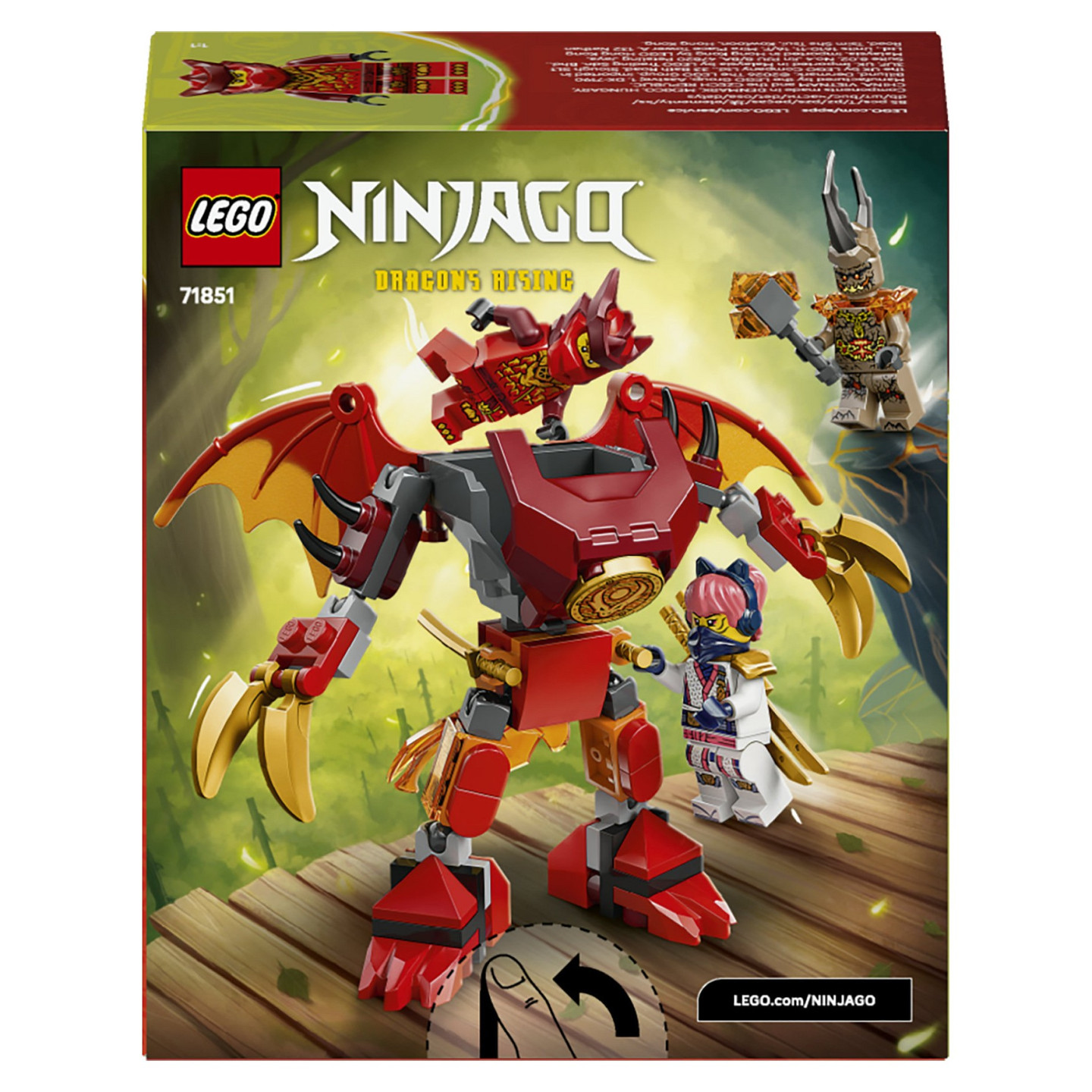LEGO 71851 Ninjago Kais Drachen-Mech Battle Set — Buy in Cyprus with Fast Delivery
