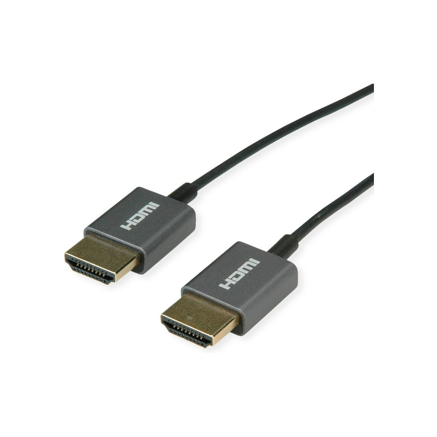 ROLINE 8K HDMI Ultra HD Kabel mit Ethernet. ST ST. ultra-slim. koaxial. schwarz. 1.5 m — Buy in Cyprus with Fast Delivery