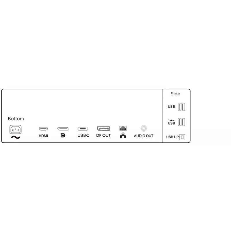 Buy Philips P Line 346P1CRH - 34-inch UltraWide 3440x1440 VA Curved 1500R, 100Hz... in Cyprus, Nicosia, Limassol, Larnaka, Pafos