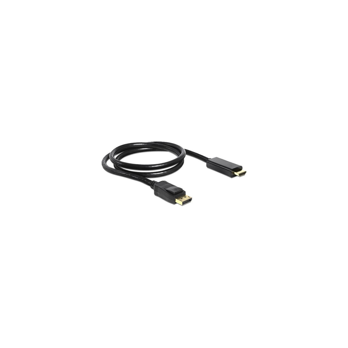 DisplayPort 1.2 to HDMI (ST-ST) 2m Adapterkabel 4K Schwarz — Buy in Cyprus with Fast Delivery