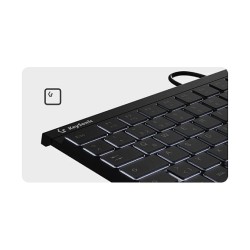 KeySonic KSK-5011ELC (DE) Mini mit Nummernblock schwarz — Buy in Cyprus with Fast Delivery