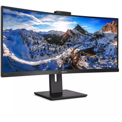 Buy Philips P Line 346P1CRH - 34-inch UltraWide 3440x1440 VA Curved 1500R, 100Hz... in Cyprus, Nicosia, Limassol, Larnaka, Pafos
