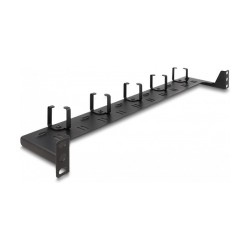 Delock 48.30cm 19' LWL Rangierpanel 1 HE schwarz — Buy in Cyprus with Fast Delivery