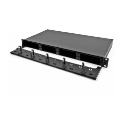 Delock 48.30cm 19' LWL Rangierpanel 1 HE schwarz — Buy in Cyprus with Fast Delivery