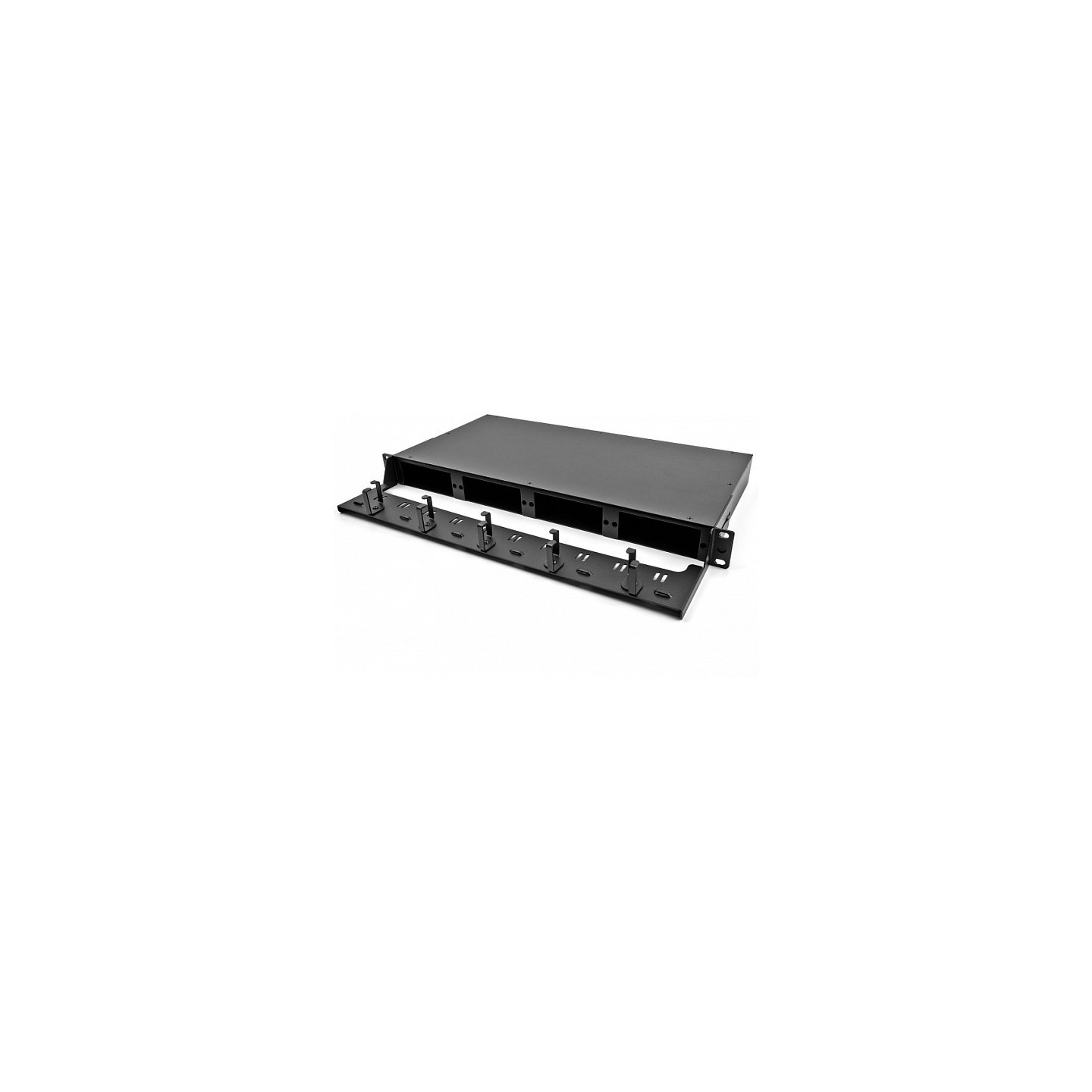 Delock 48.30cm 19' LWL Rangierpanel 1 HE schwarz — Buy in Cyprus with Fast Delivery