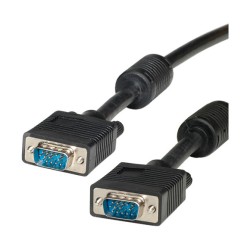 ROLINE VGA-Kabel HD15 ST - ST mit Ferritkern 15m — Buy in Cyprus with Fast Delivery