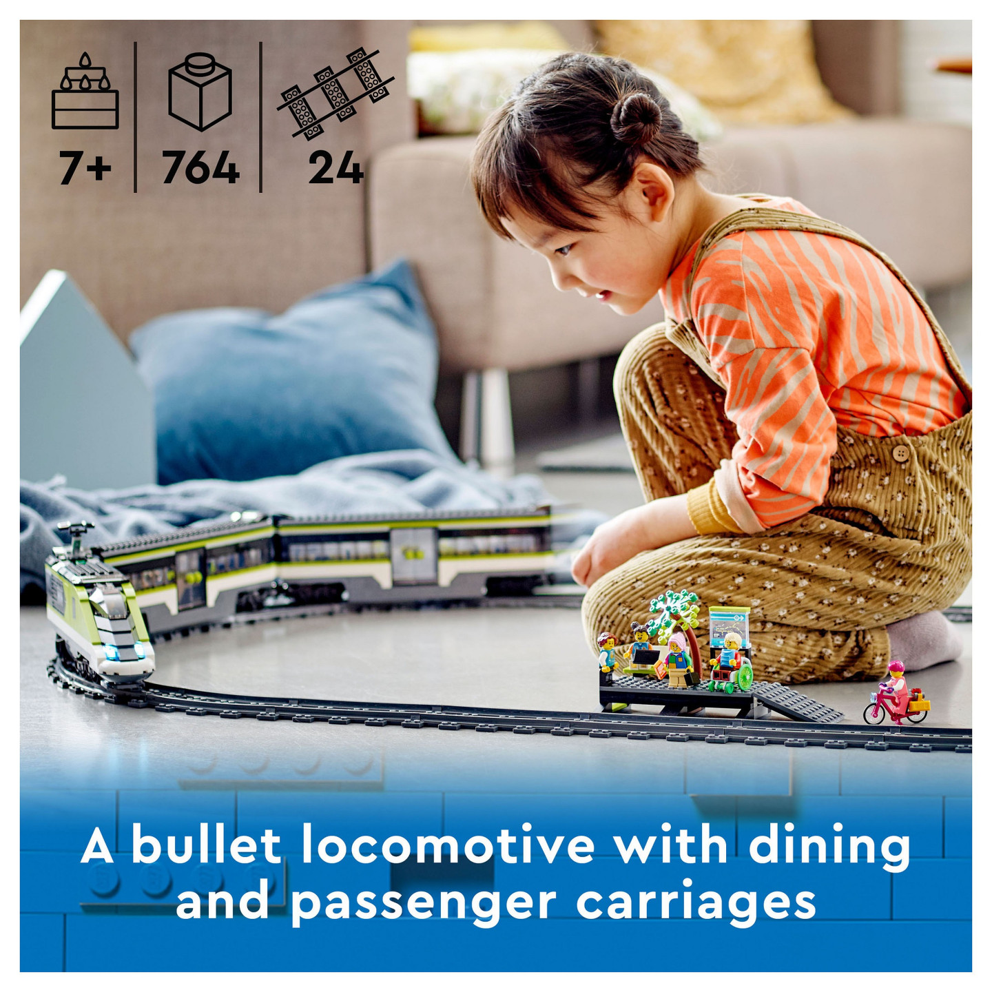 LEGO City - Personen-Schnellzug — Buy in Cyprus with Fast Delivery