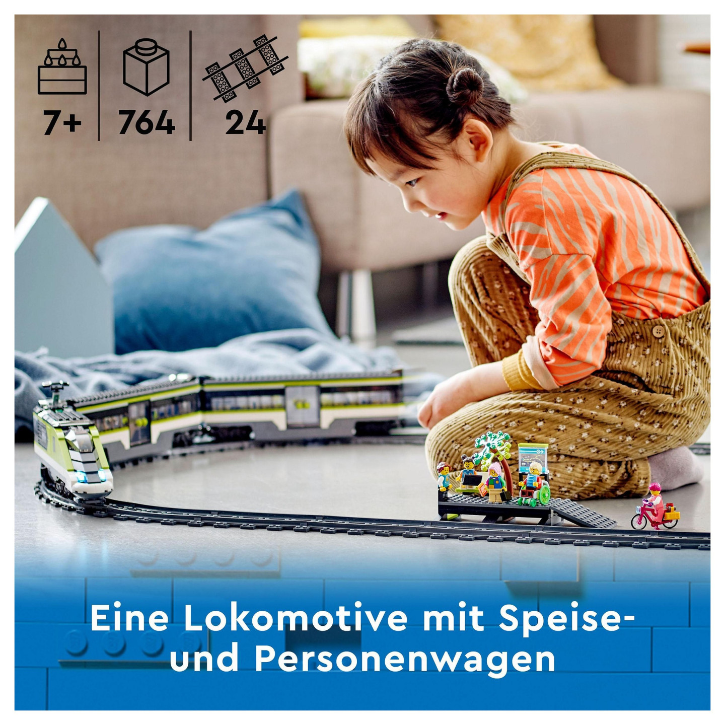 LEGO City - Personen-Schnellzug — Buy in Cyprus with Fast Delivery