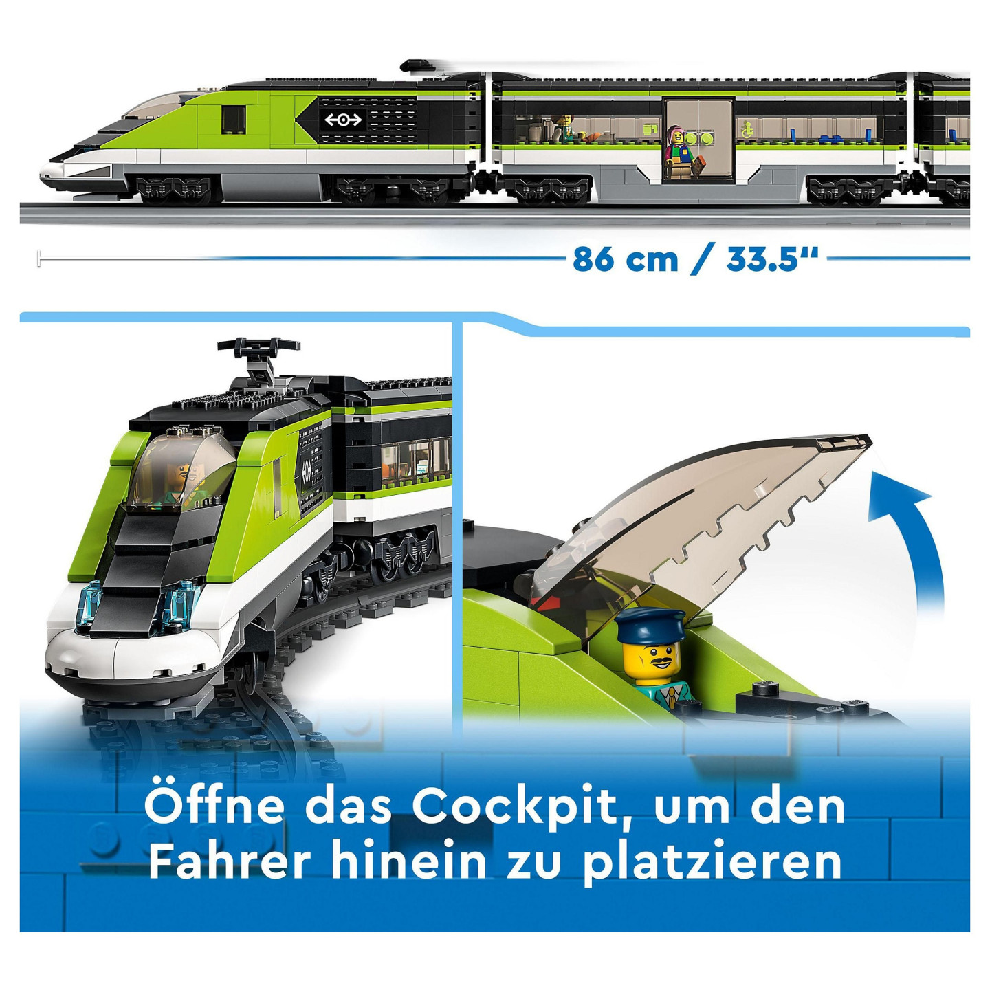 LEGO City - Personen-Schnellzug — Buy in Cyprus with Fast Delivery