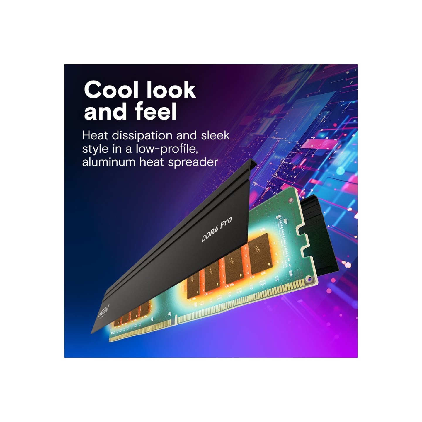 Crucial Pro 32GB DDR4-3200 CL22 UDIMM (288-pin) 1.2V Desktop Memory - CP32G4DFRA32A — Buy in Cyprus with Fast Delivery