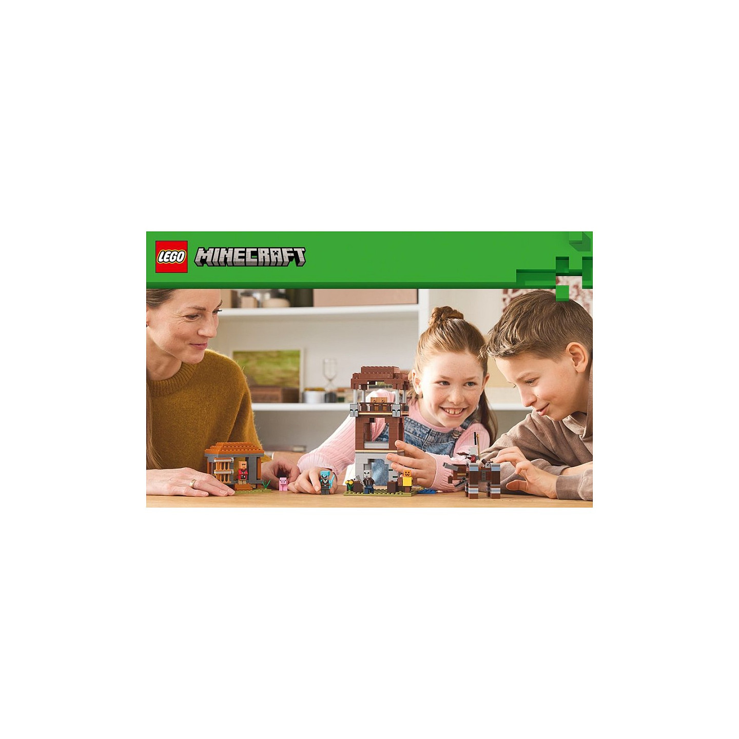 LEGO 21278 Minecraft Ein Verwster am Plnderer-Auenposten — Buy in Cyprus with Fast Delivery