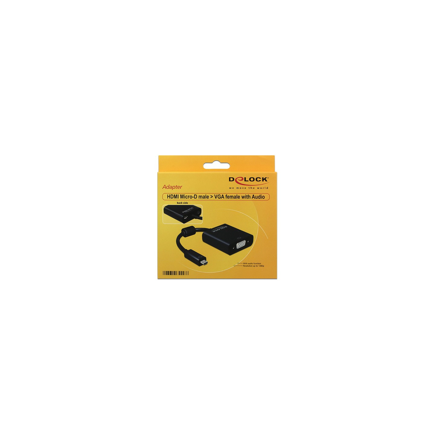 DELOCK Adapter micro HDMI-VGA — Buy in Cyprus with Fast Delivery