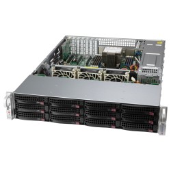 2HE Supermicro Gehäuse SuperChassis 2U CSE-826BAC12-R802LPB — Buy in Cyprus with Fast Delivery