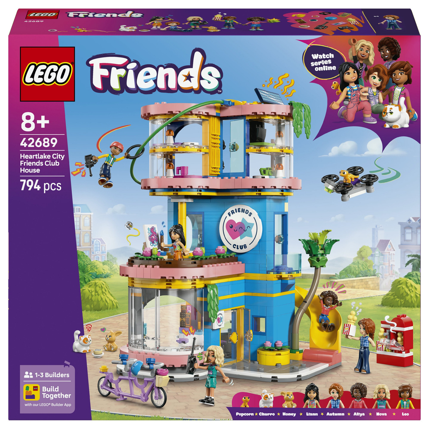 LEGO 42689 Friends Heartlake City Freundschafts-Clubhaus — Buy in Cyprus with Fast Delivery
