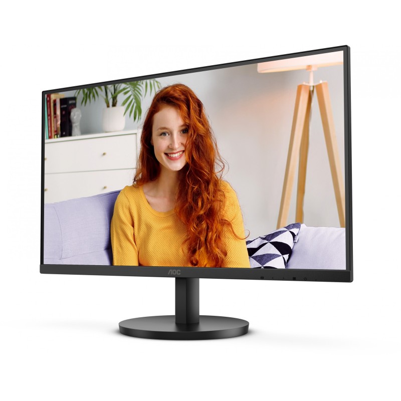 Buy AOC U27B3A - 27in 4K UHD IPS Monitor, 3840x2160, 60Hz, 4ms, 2xHDMI + DP, Black in Cyprus, Nicosia, Limassol, Larnaka, Pafos