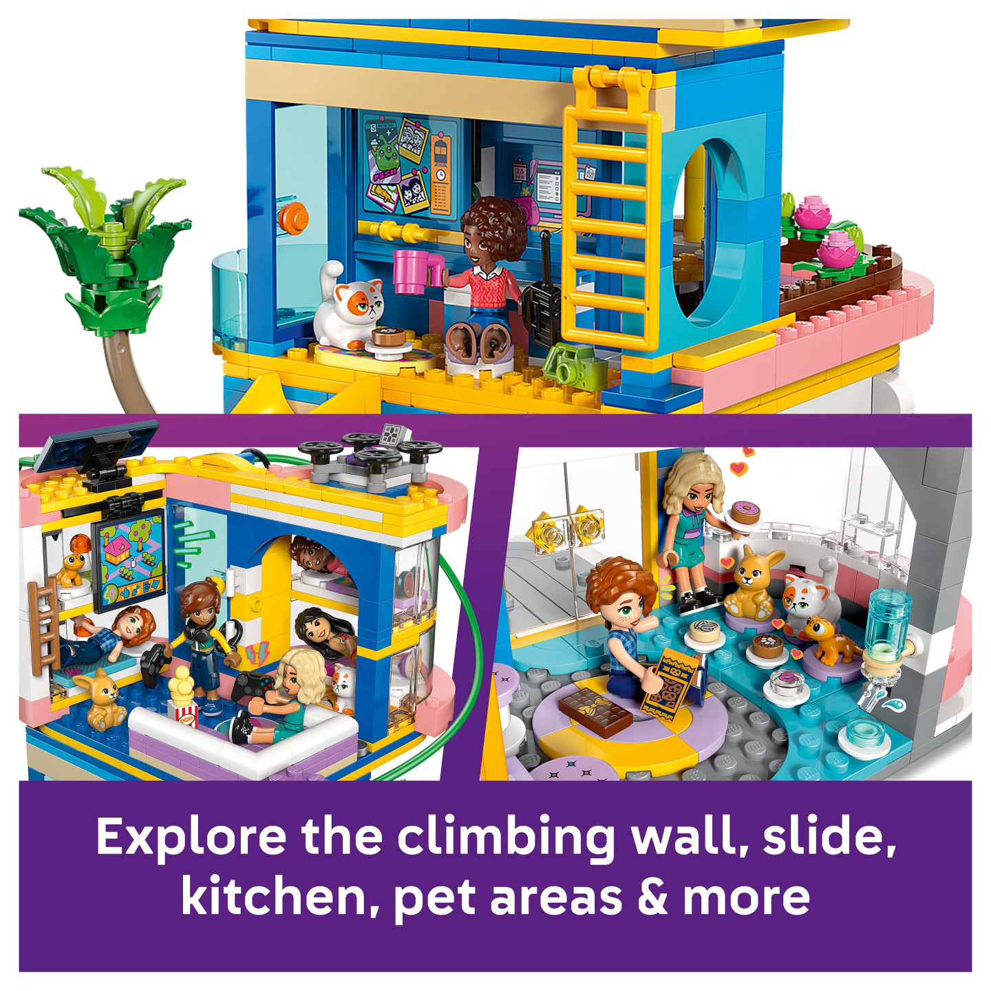 LEGO 42689 Friends Heartlake City Freundschafts-Clubhaus — Buy in Cyprus with Fast Delivery