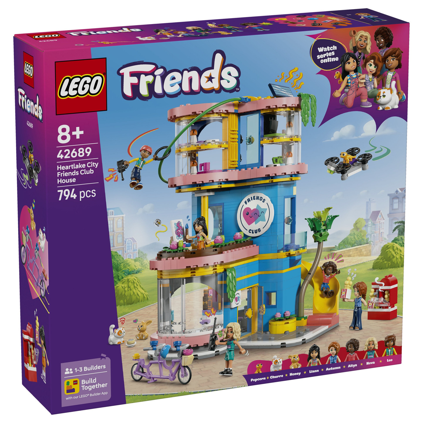 LEGO 42689 Friends Heartlake City Freundschafts-Clubhaus — Buy in Cyprus with Fast Delivery