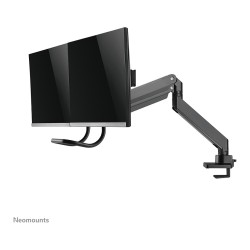 Neomounts Tischhalterung mit Tischhalterungsgriff für zwei Flachbildschirme bis 32' (81 cm) 8KG NM-D775DXBLACK Neomounts