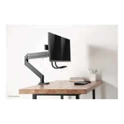 Neomounts Tischhalterung mit Tischhalterungsgriff für zwei Flachbildschirme bis 32' (81 cm) 8KG NM-D775DXBLACK Neomounts