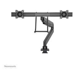 Neomounts Tischhalterung mit Tischhalterungsgriff für zwei Flachbildschirme bis 32' (81 cm) 8KG NM-D775DXBLACK Neomounts