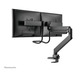 Neomounts Tischhalterung mit Tischhalterungsgriff für zwei Flachbildschirme bis 32' (81 cm) 8KG NM-D775DXBLACK Neomounts