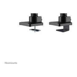 Neomounts Tischhalterung mit Tischhalterungsgriff für zwei Flachbildschirme bis 32' (81 cm) 8KG NM-D775DXBLACK Neomounts